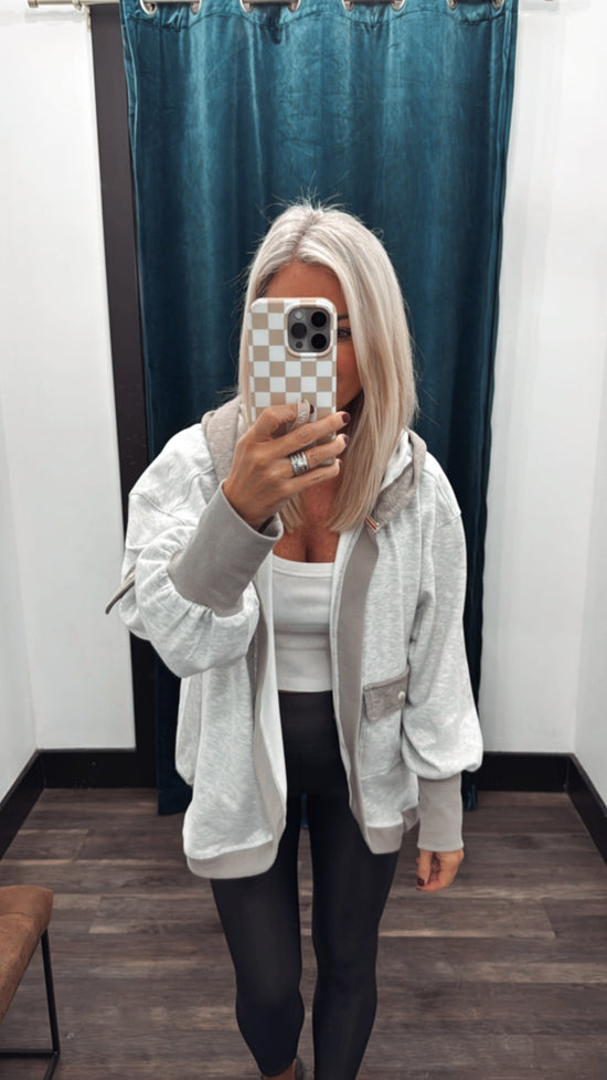 Color Block Cozy Cardi