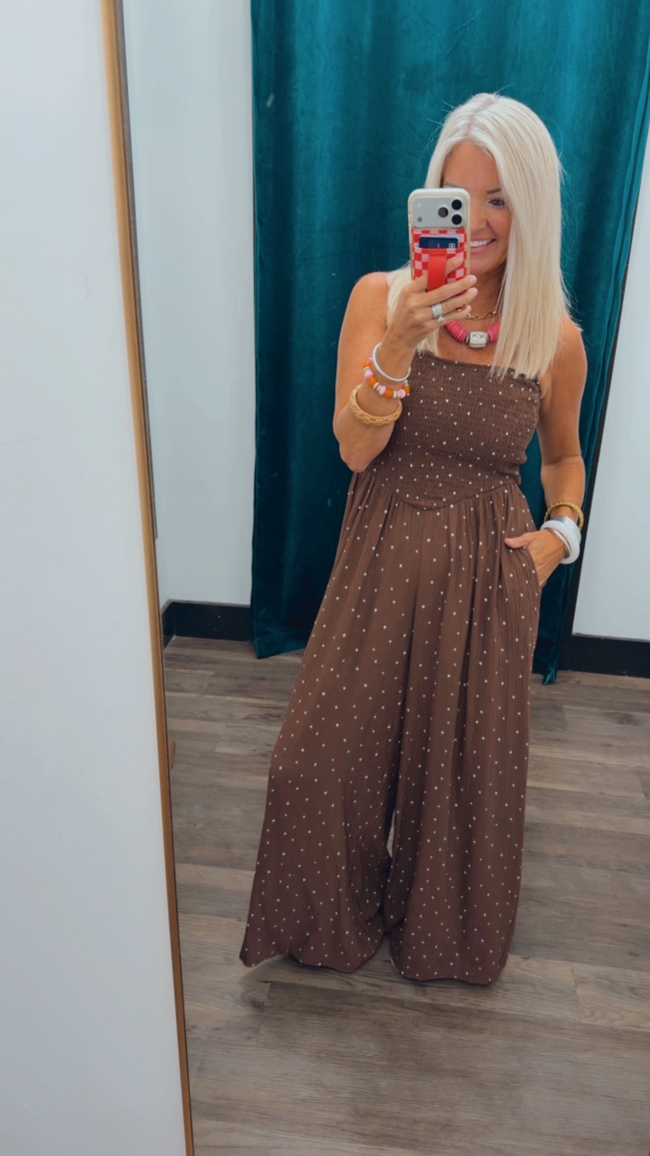 Basque Waist Jumpsuit