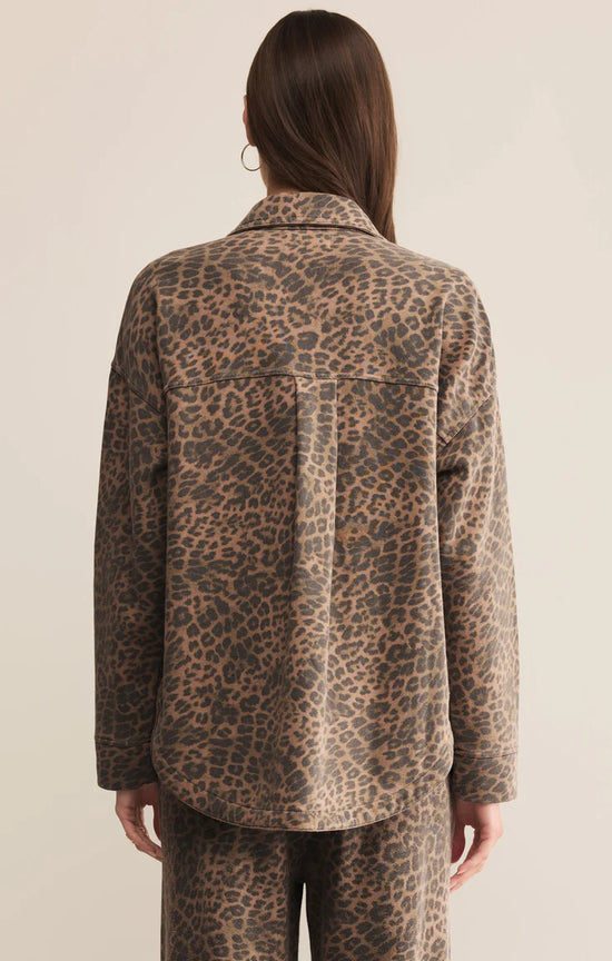Z Supply All Day Leopard Jacket