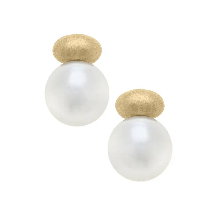 Ashton Pearl Stud Earrings