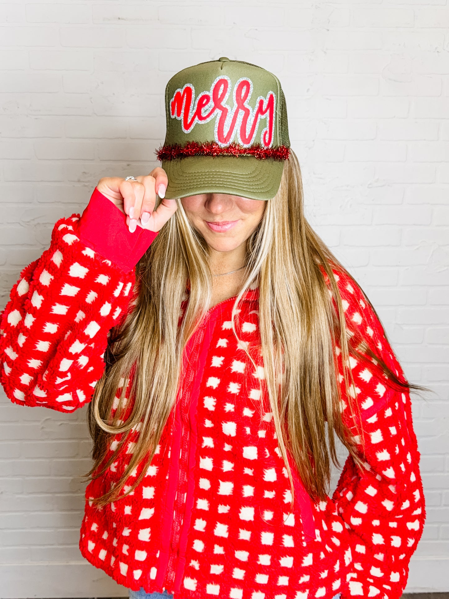 Merry Tinsel Hat