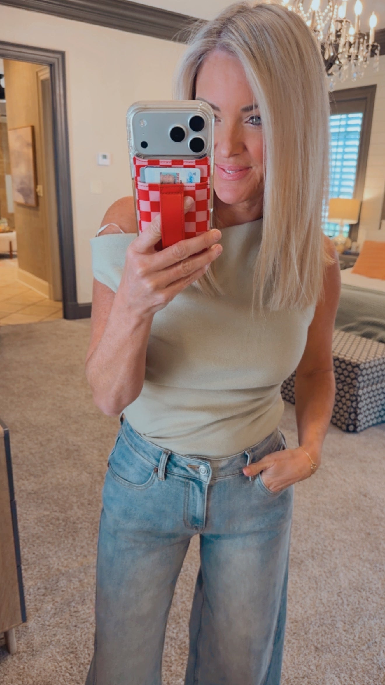 Asymmetrical Neck Sweater Top