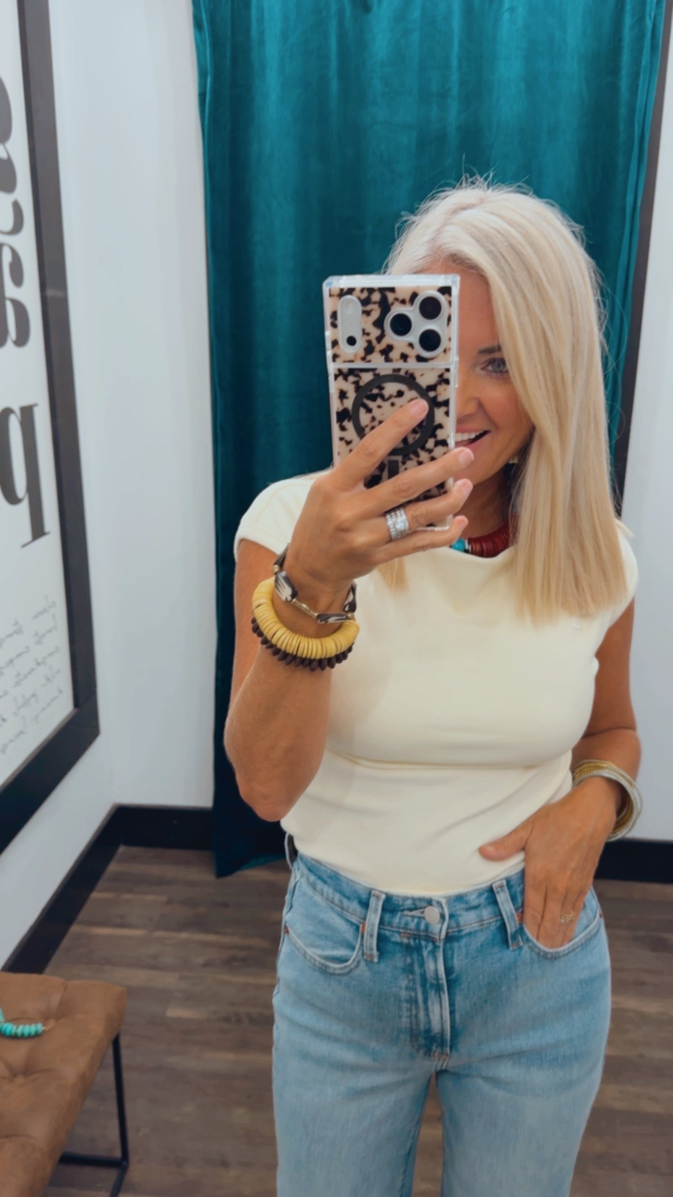 Short Sleeve Knit Top