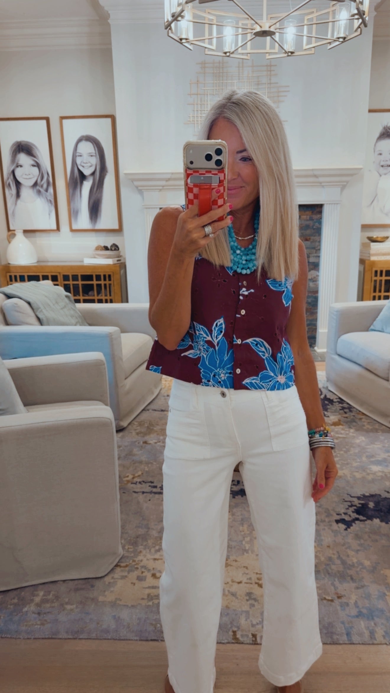 Botanic Sleeveless Top