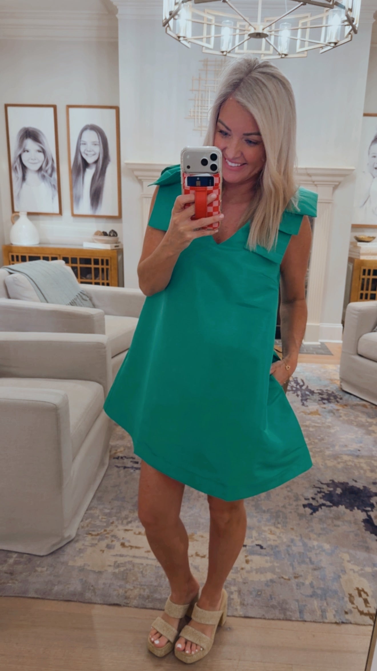 Alani Bow Mini Dress