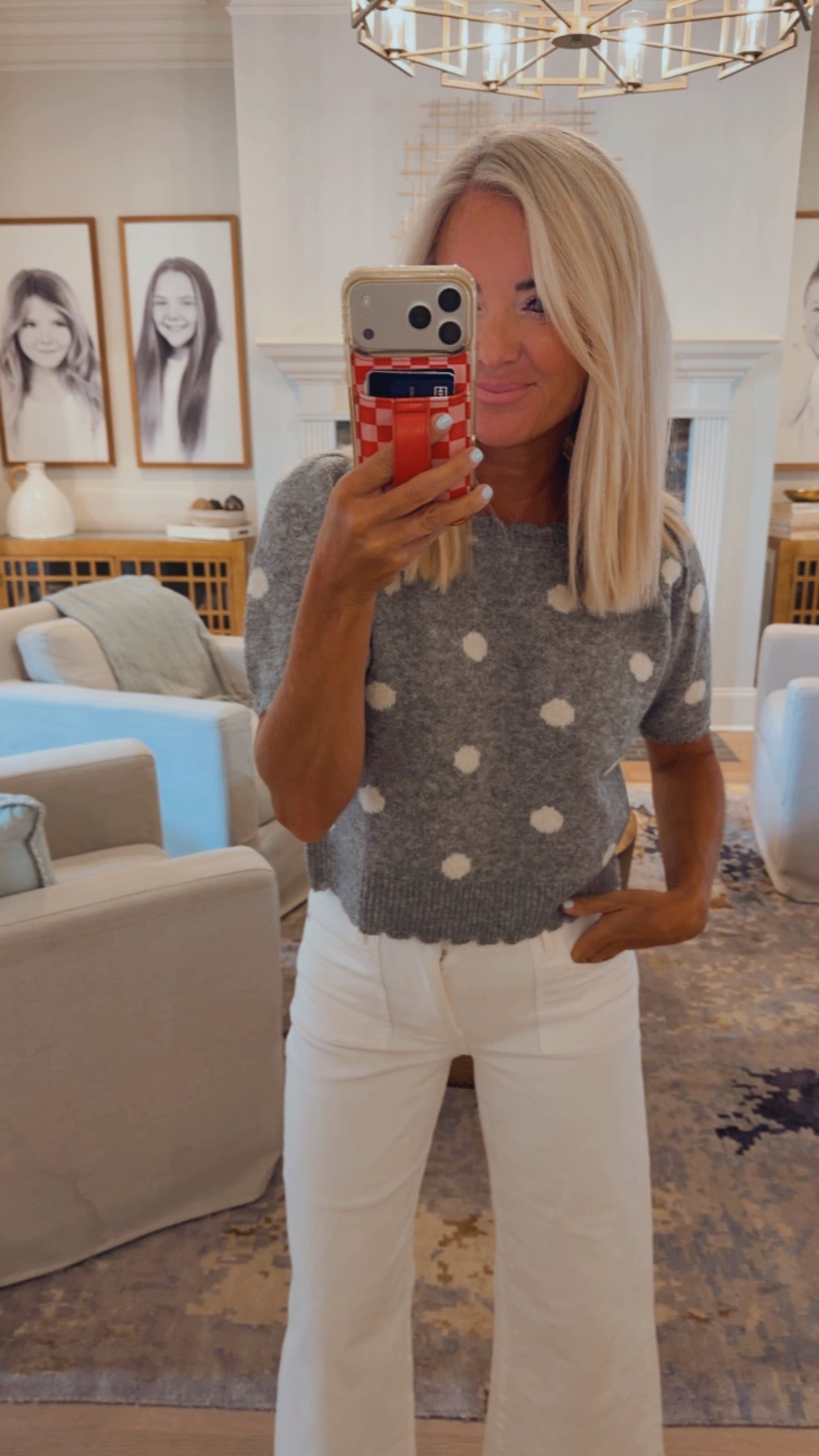 Sweet Dotty Sweater