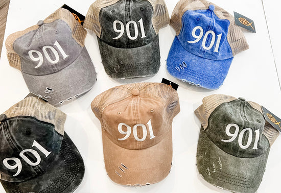 Load image into Gallery viewer, 901 Distressed Hat
