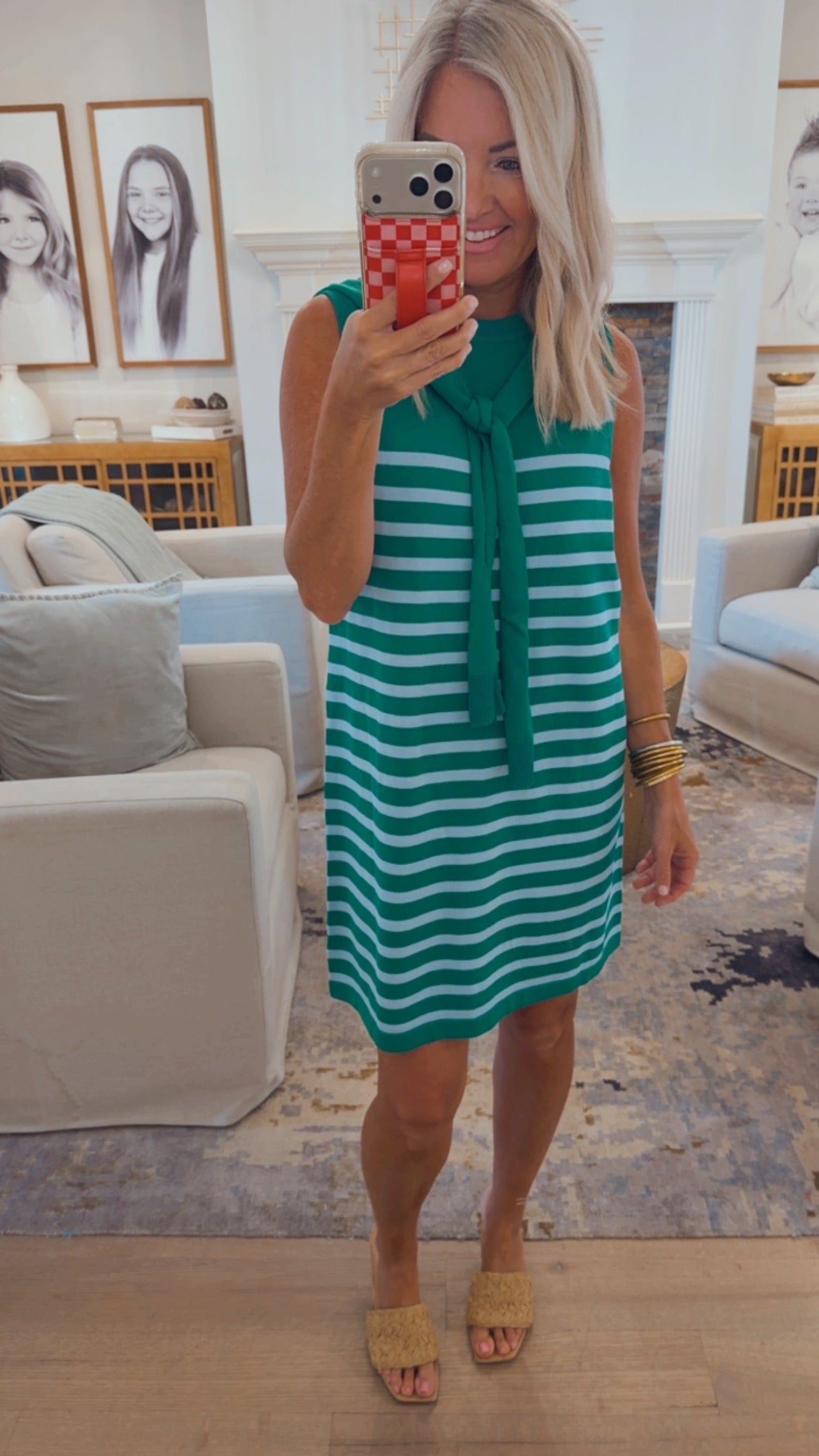 Duo Color Cardi Dress