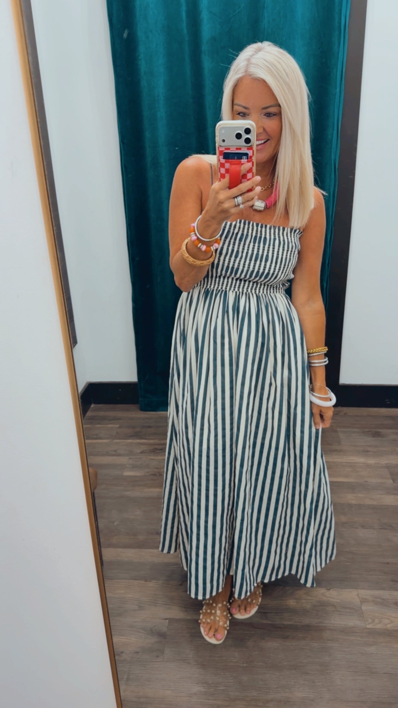 Seaside Smocked Midi