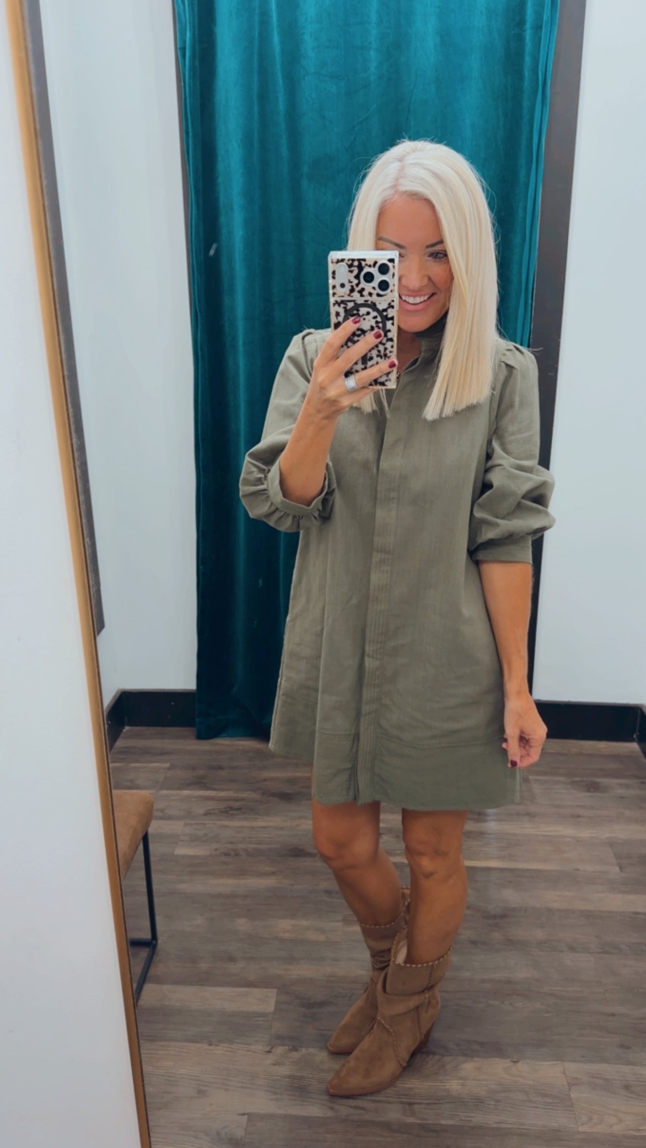 Structured Mini Dress