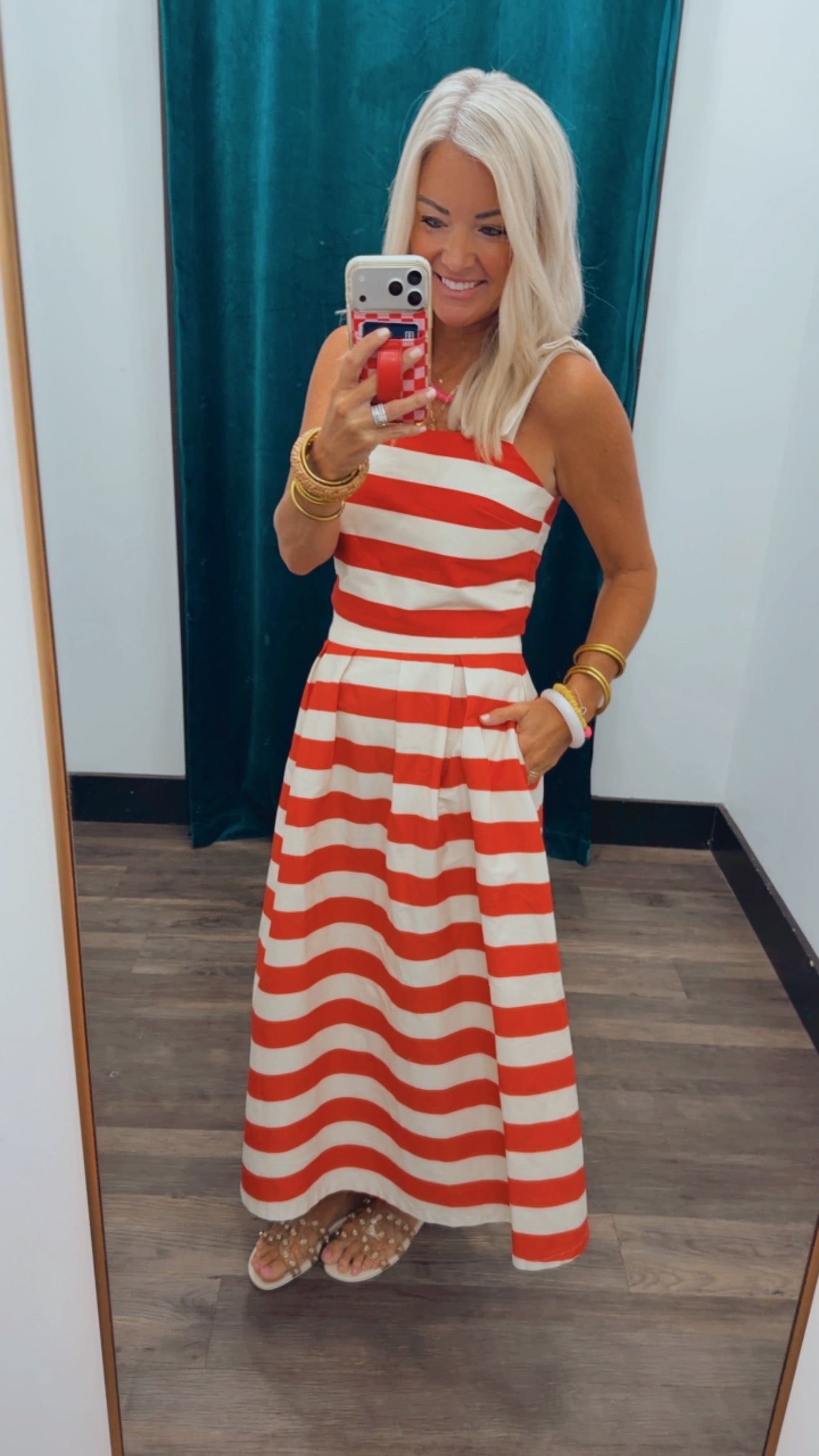 Stripe Life Skirt