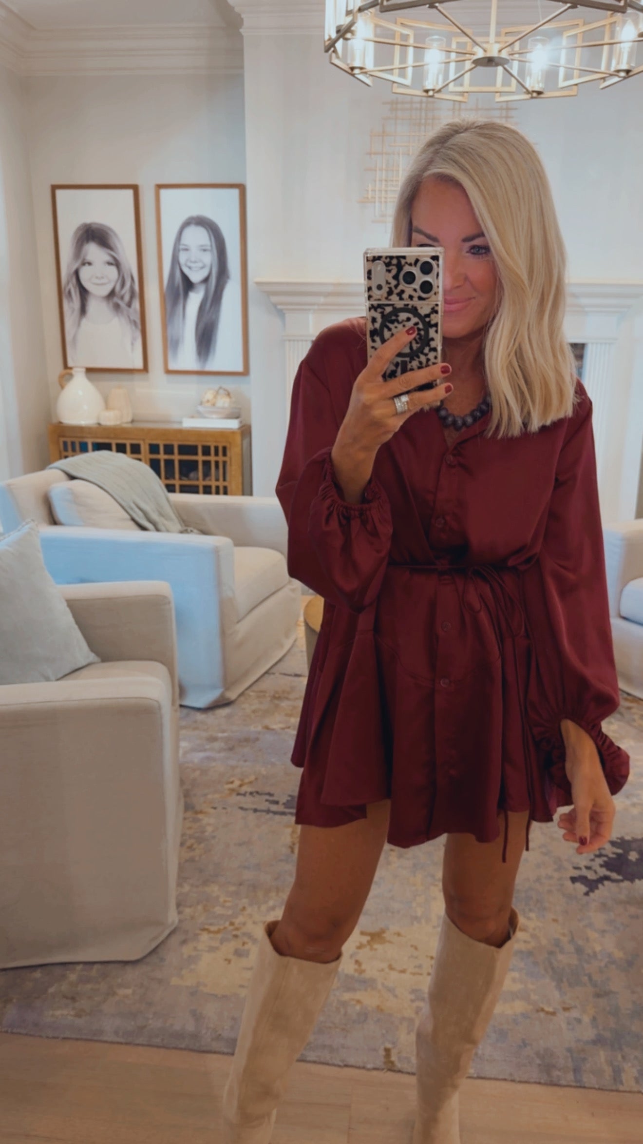 It Girl Satin Romper