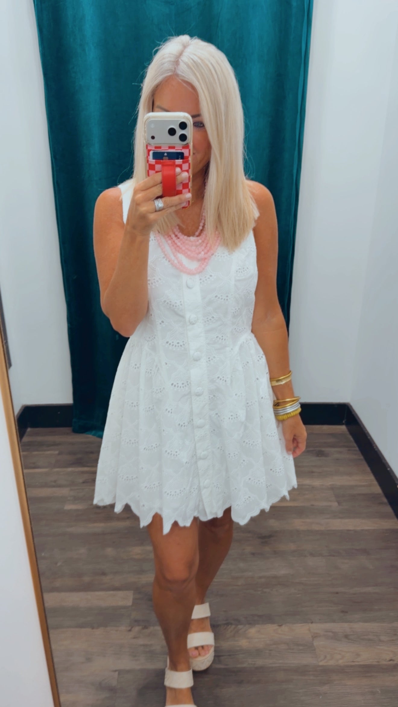 Summer Scallop Dress