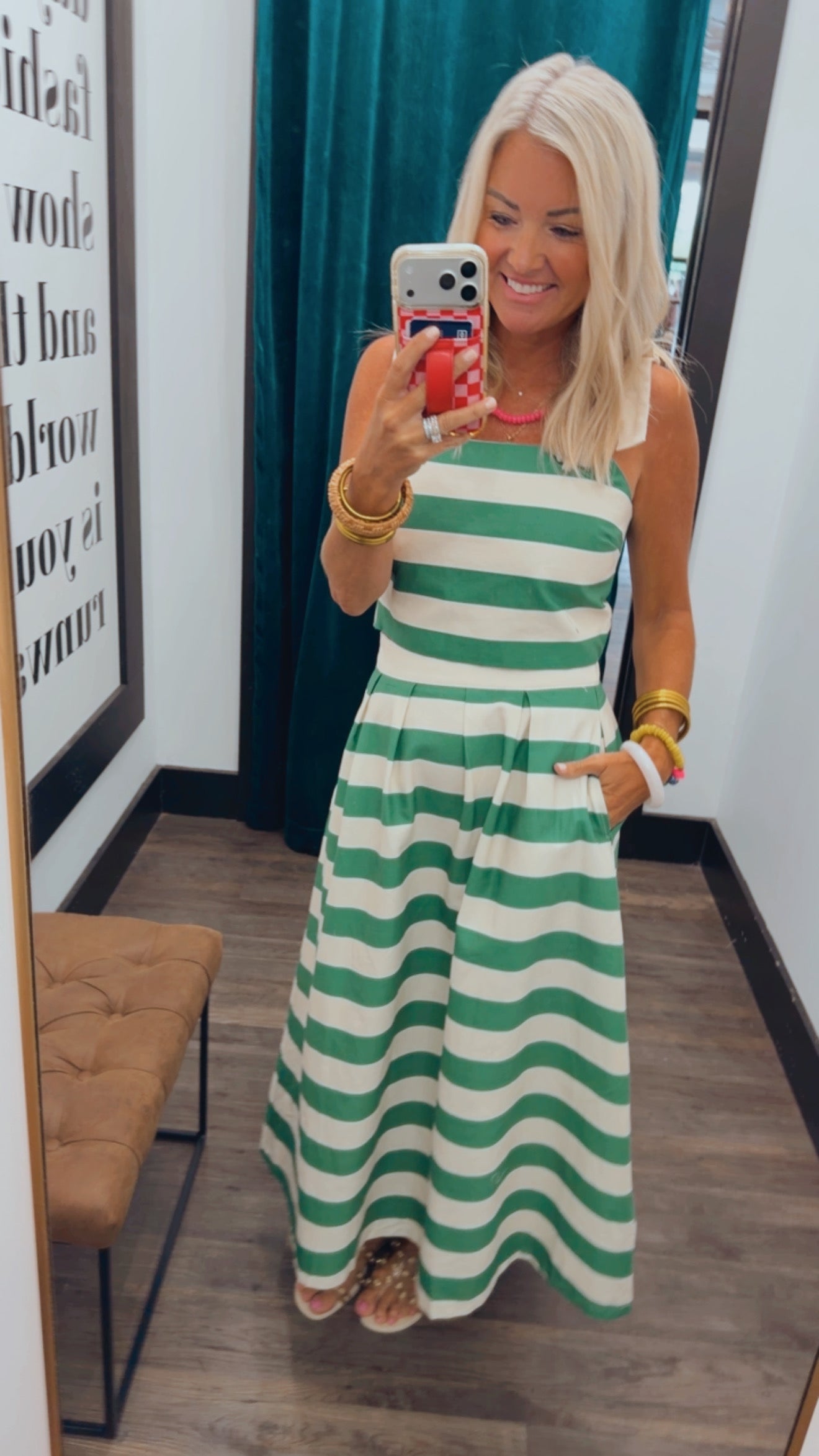Stripe Life Skirt