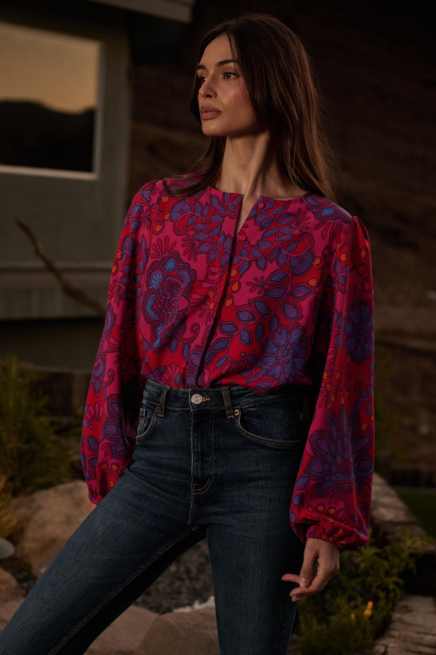 Darret Floral Blouse