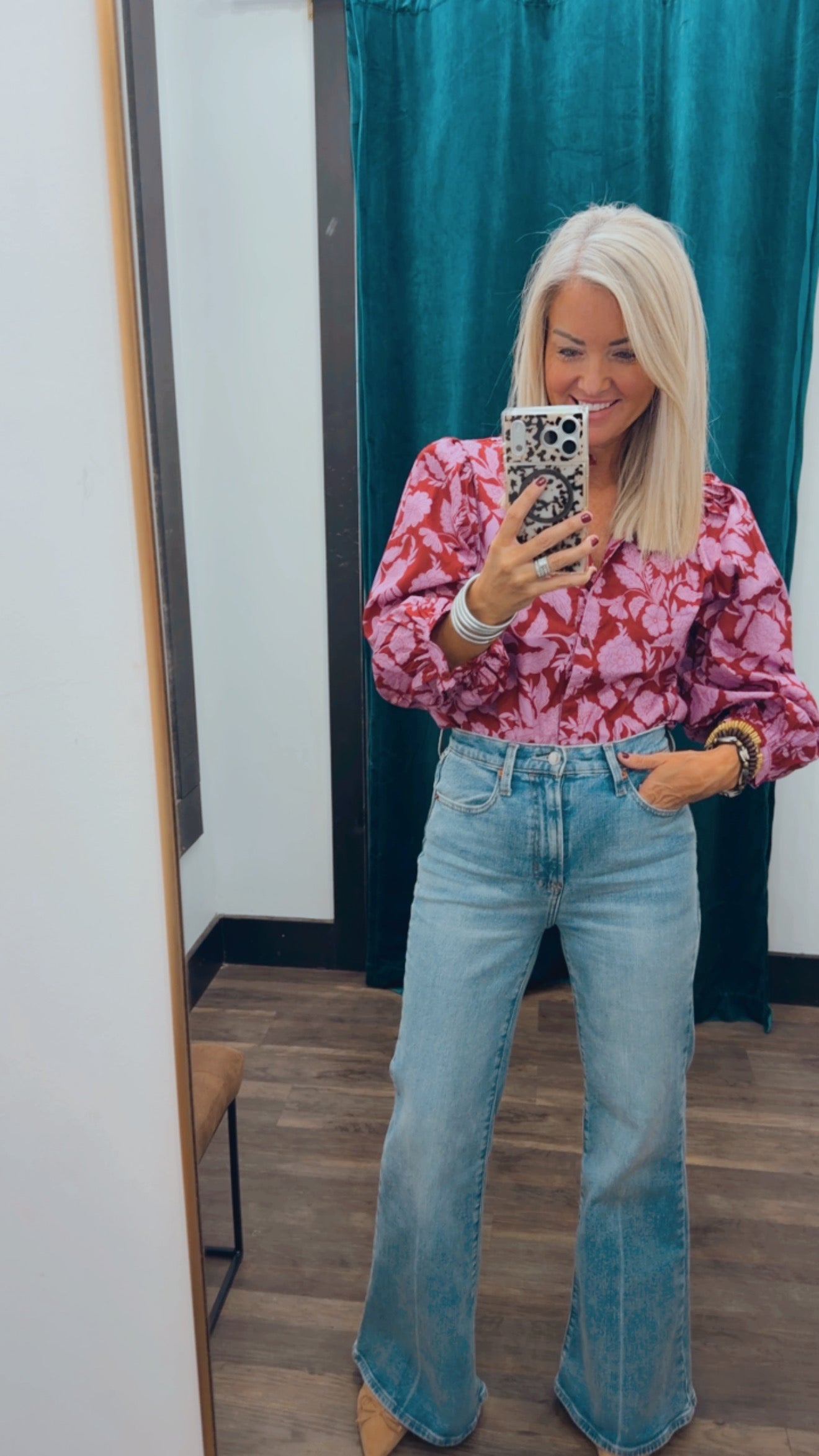 Yunice Button Up Top