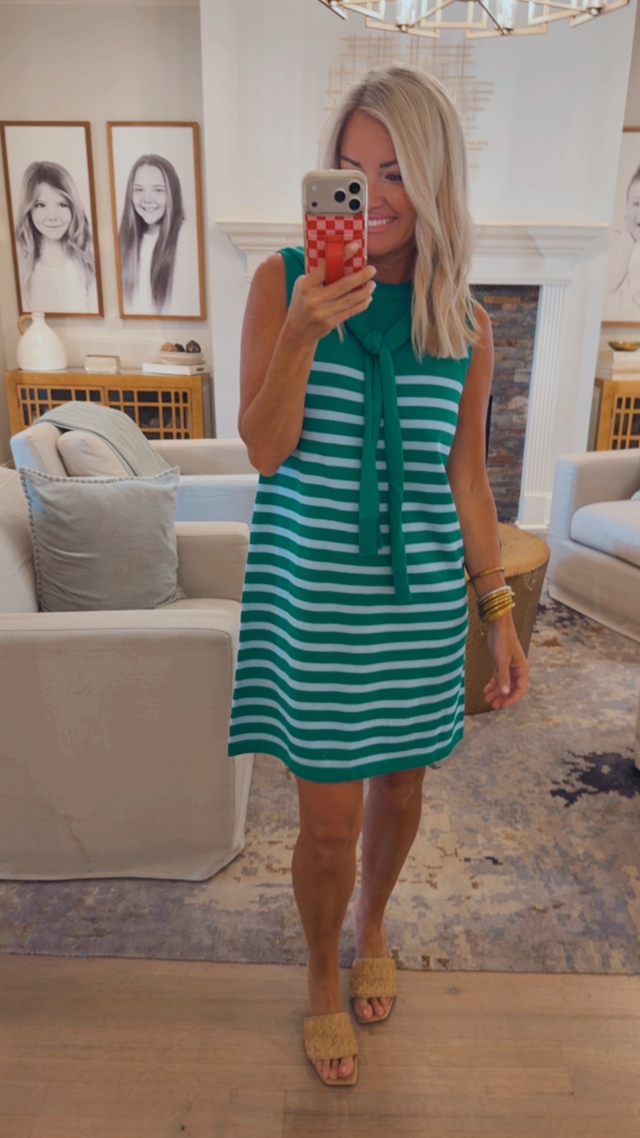 Duo Color Cardi Dress