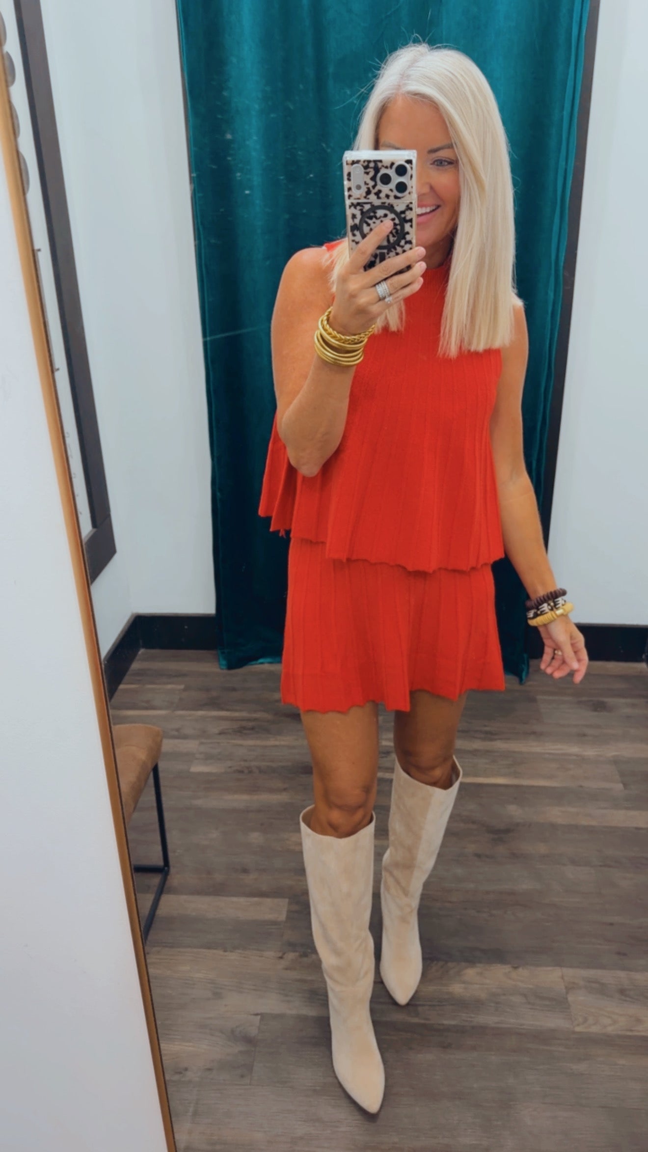 Ribbed Sweater Knit Set