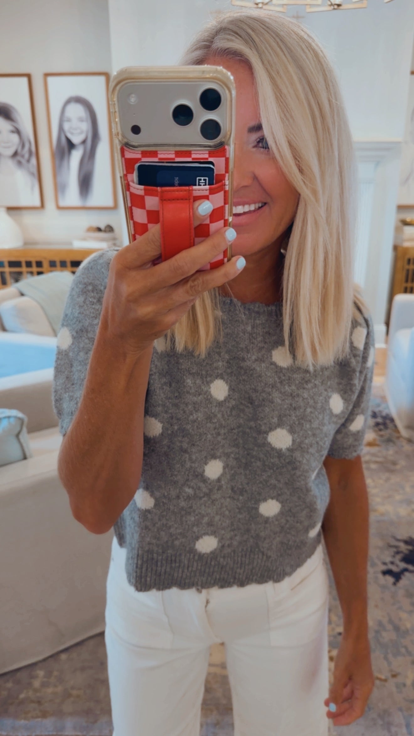Sweet Dotty Sweater