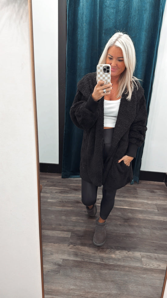 Faux Fur Plush Jacket