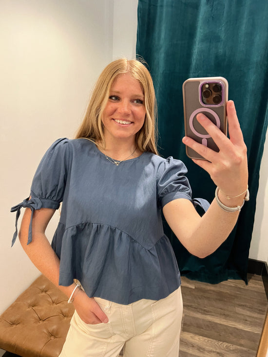 Gabby Tie Detail Top