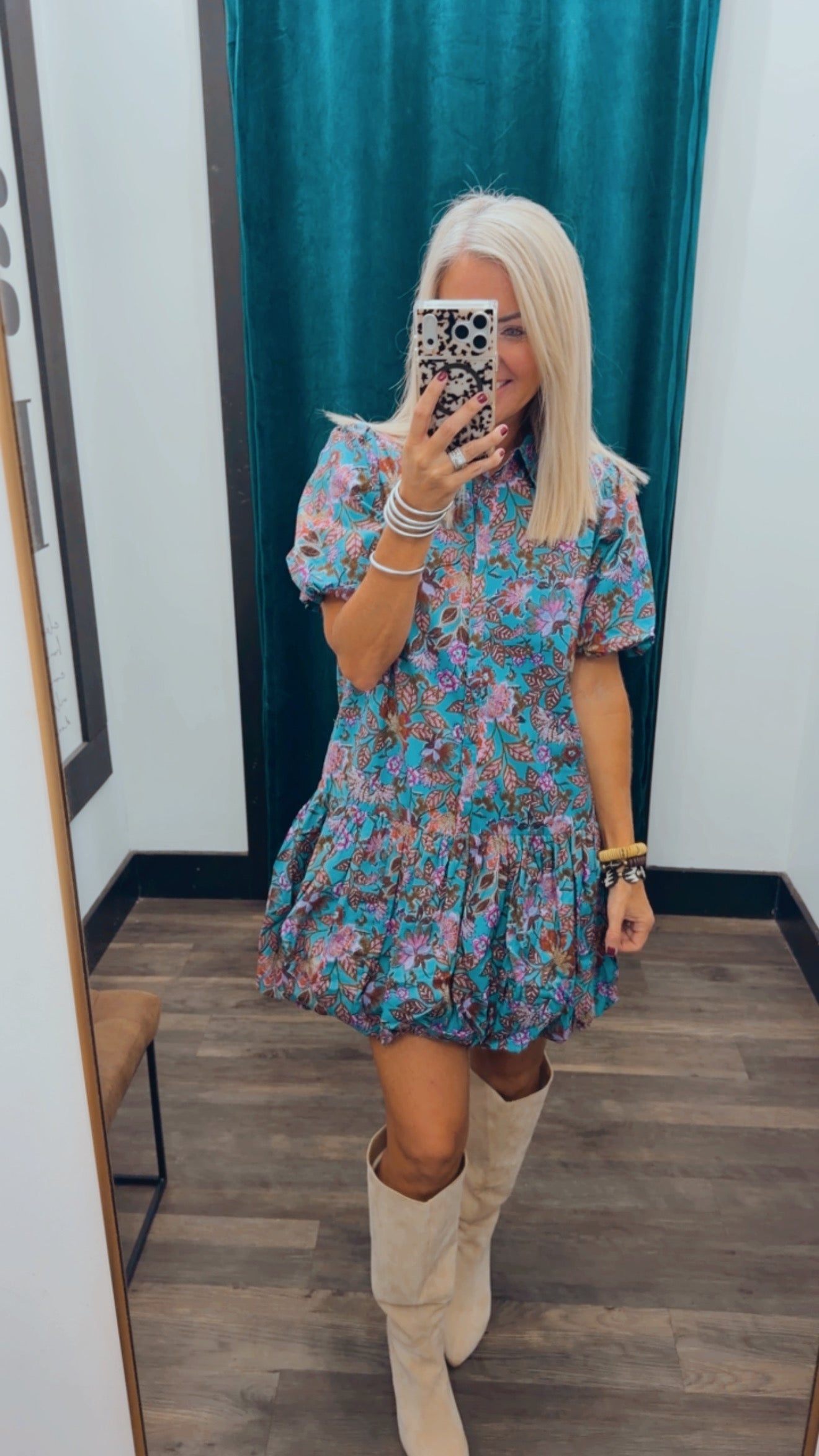 Stacci Bubble Mini Dress
