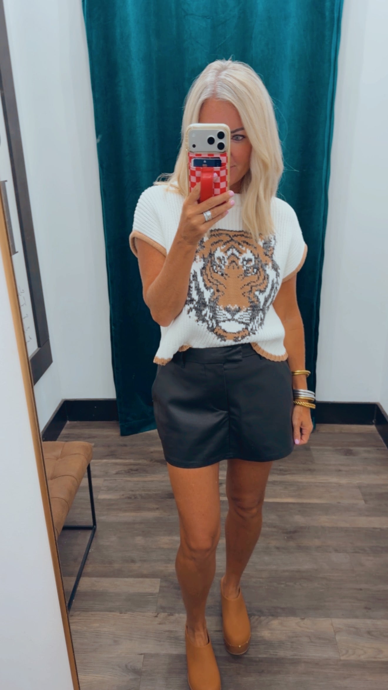 Game Day Sweater Vest Top