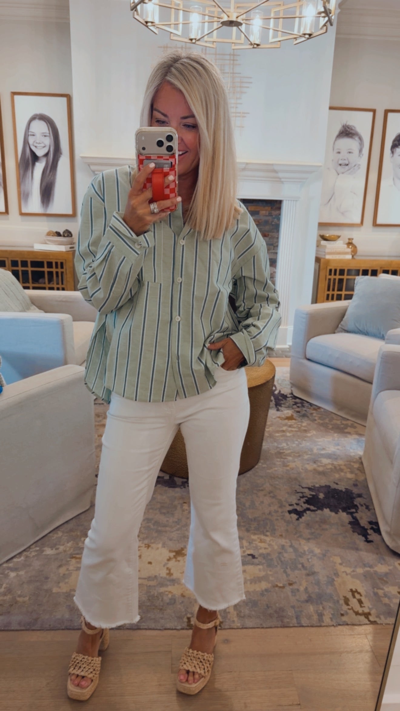 Pin Striped Top