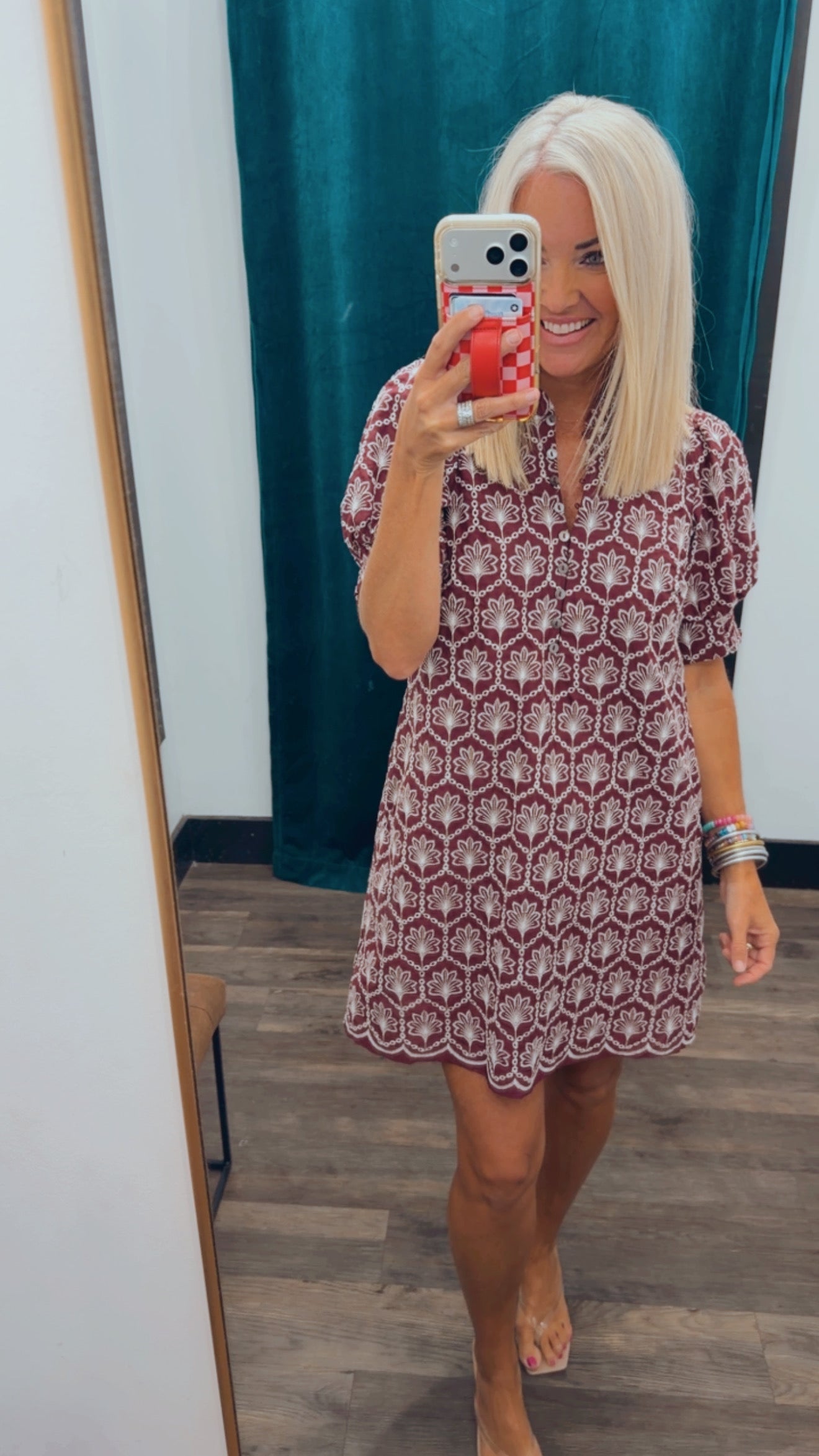 Sweet Escape Embroidered Mini Dress