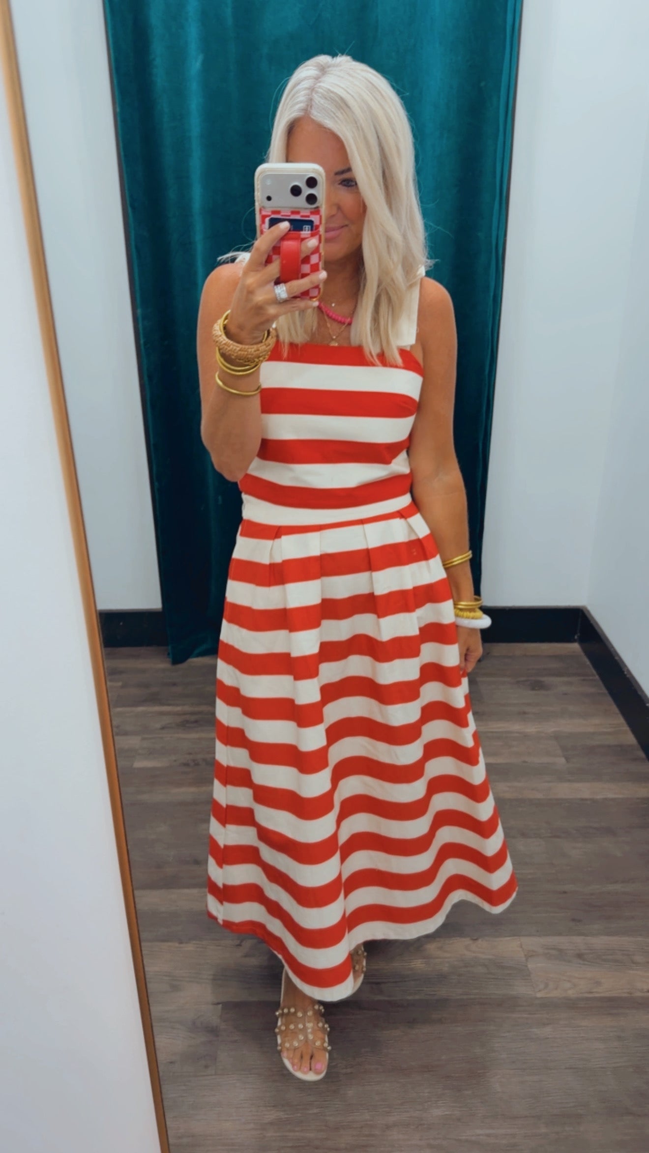 Stripe Life Skirt