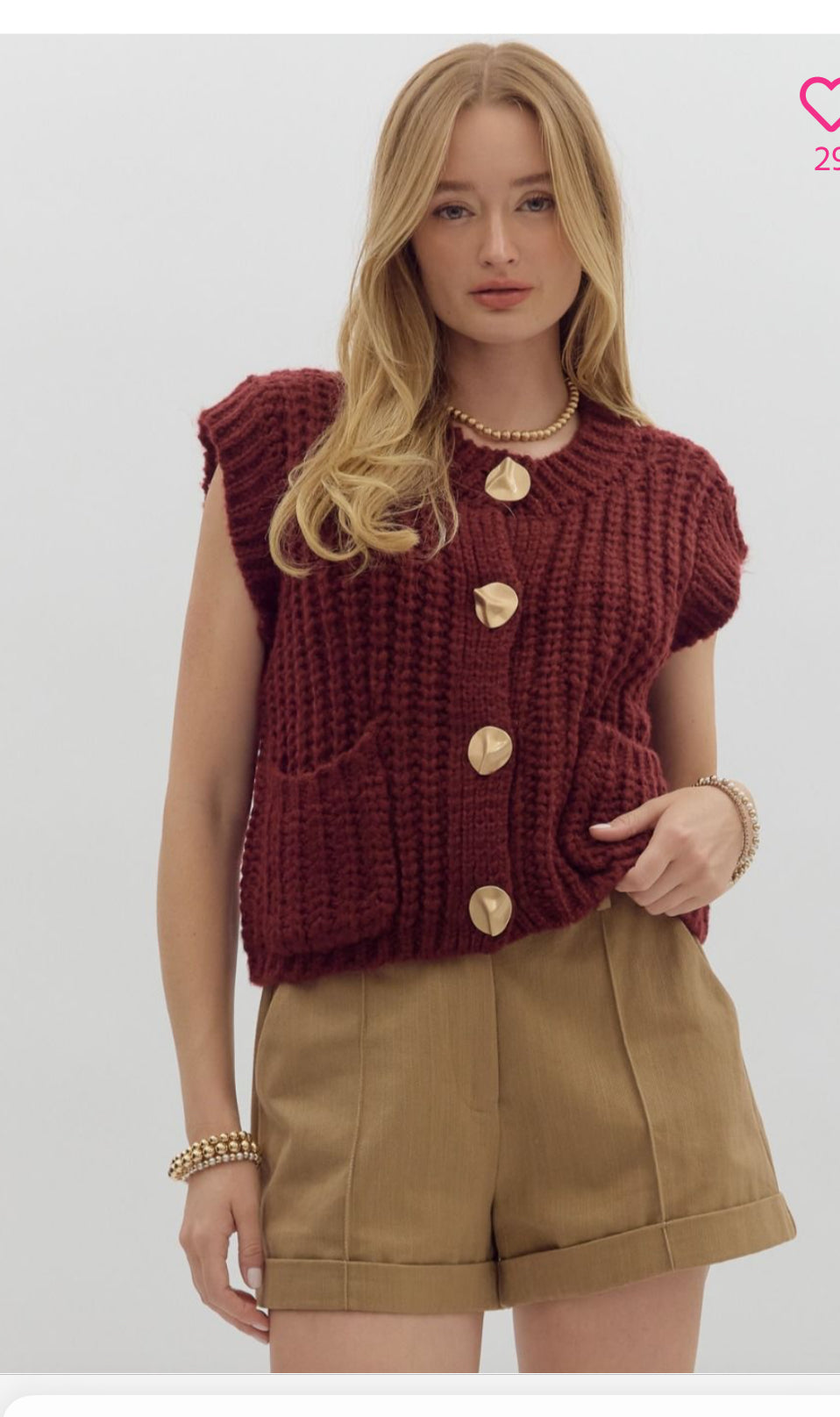 Its A Statement Sweater Vest