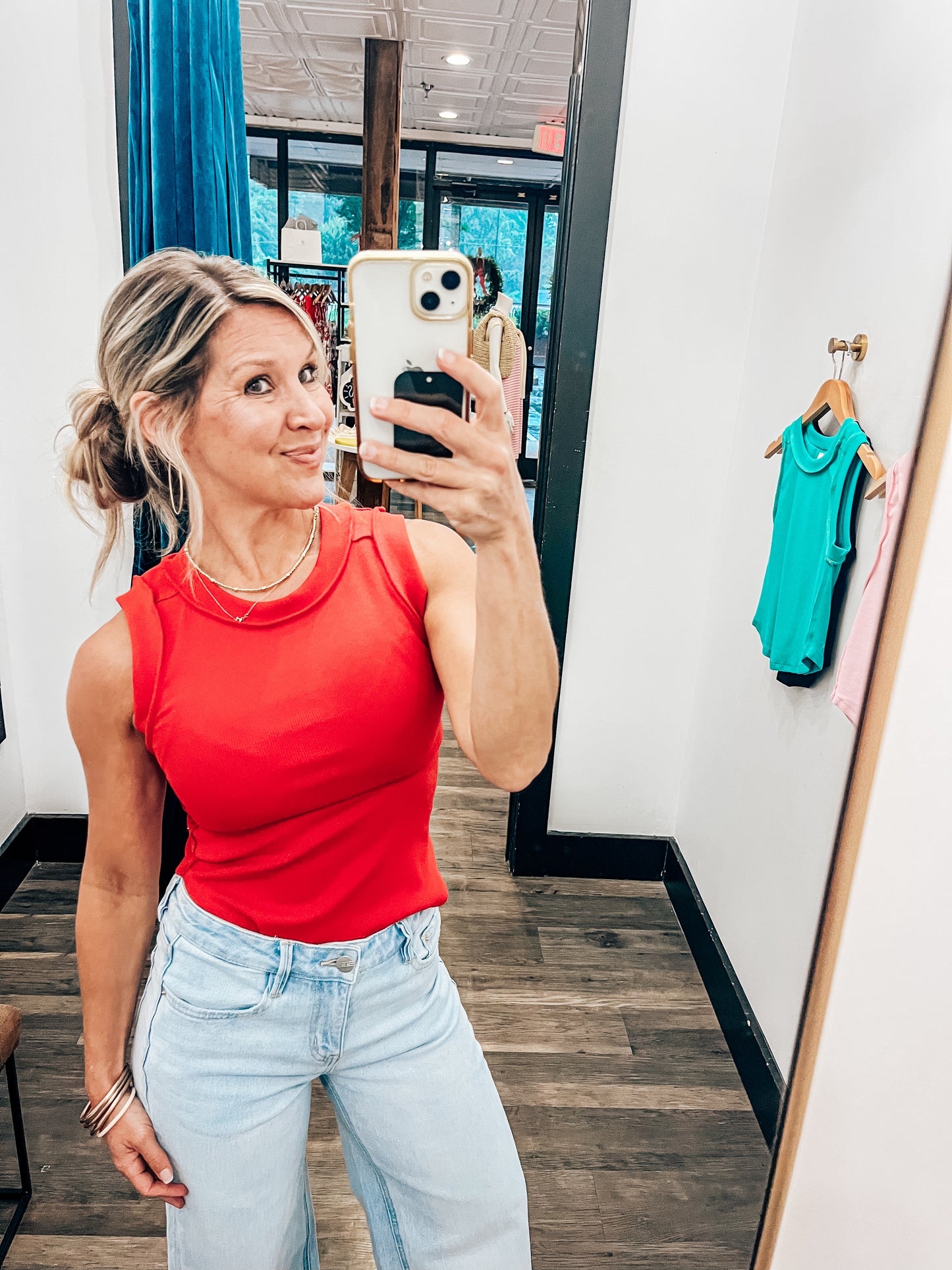 Ribbed Boho Summer Tank