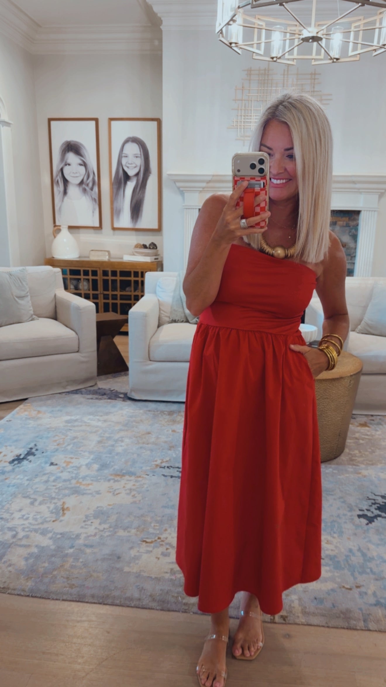 Tube Top Midi Dress