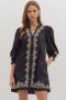 Embroidered Detail Dress