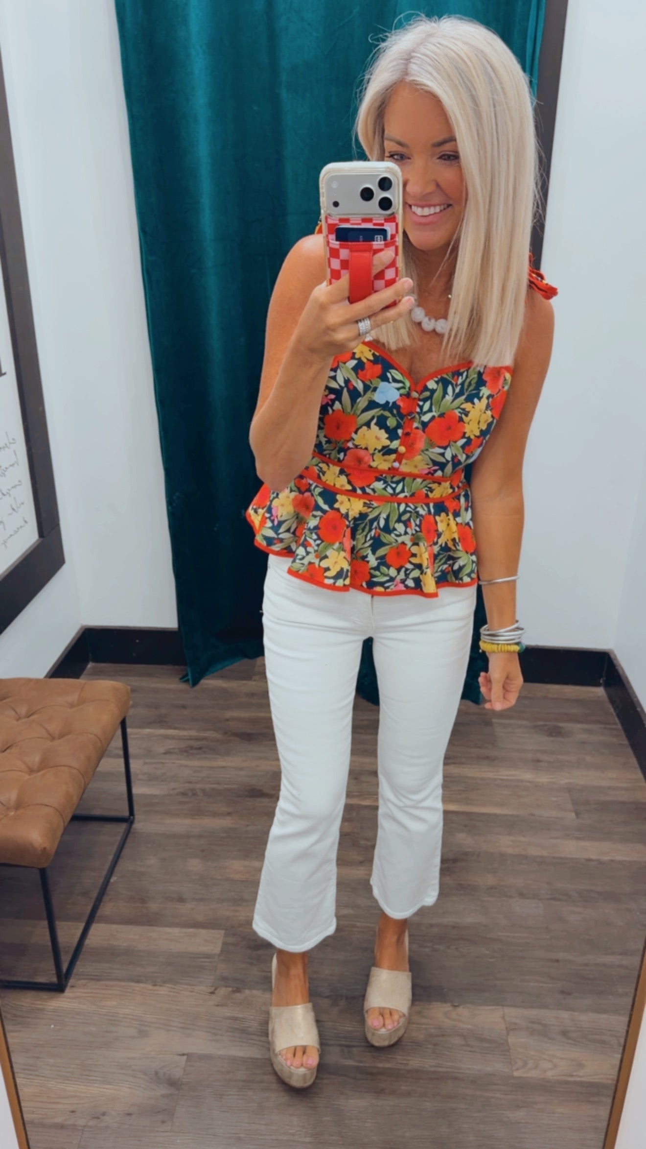 Sweetheart Peplum Top