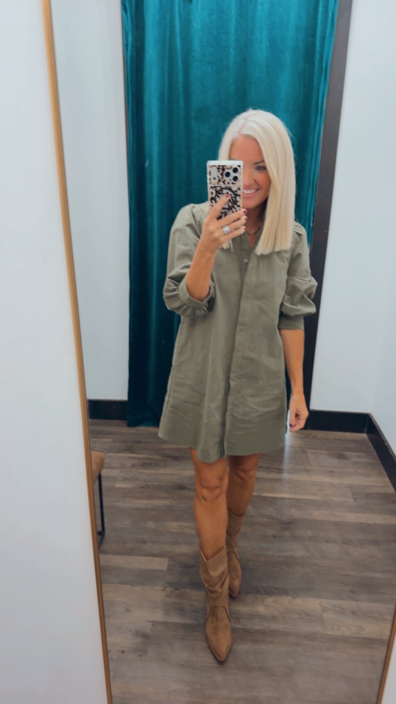 Structured Mini Dress