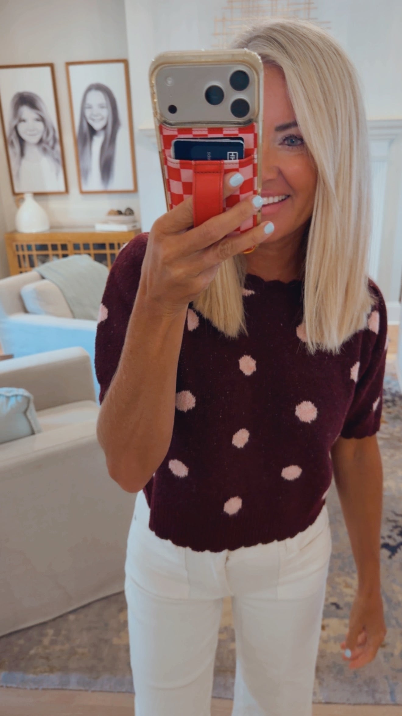 Sweet Dotty Sweater