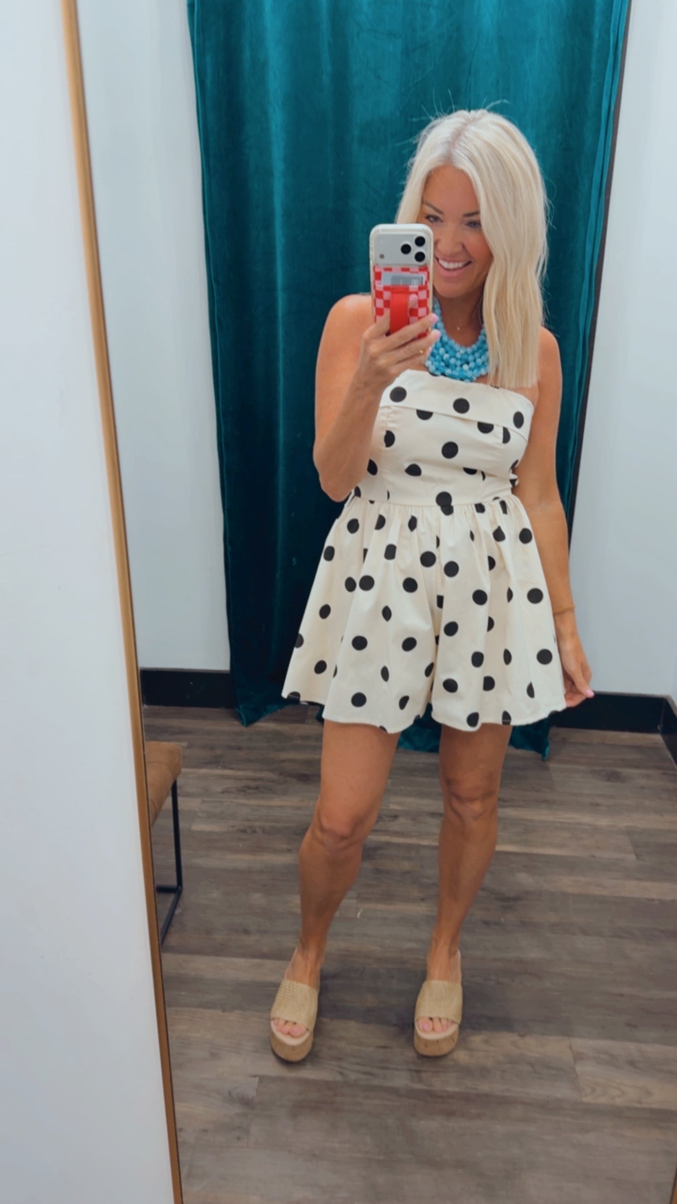 Polka Dot Romper