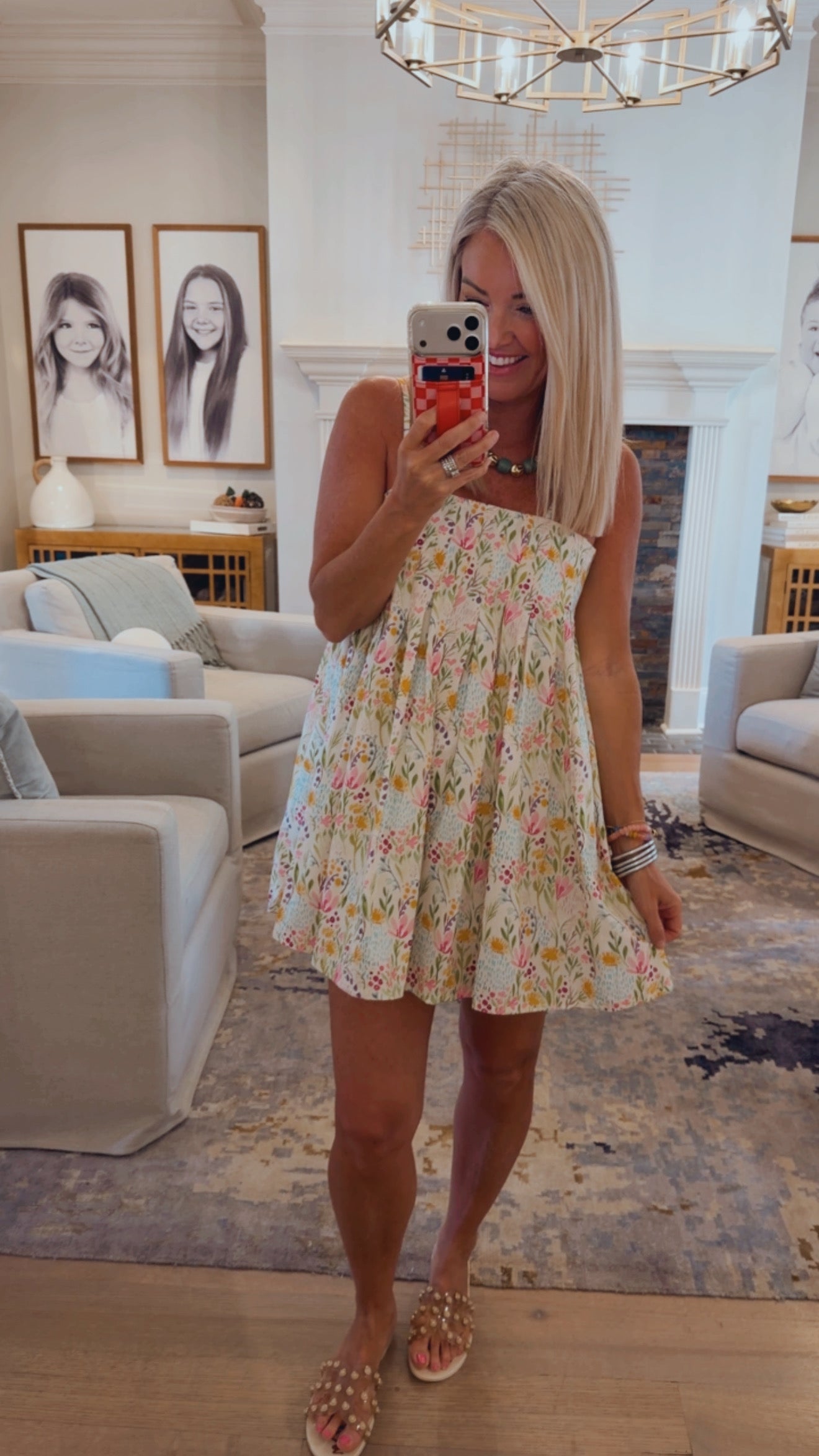 Sirena Garden Mini Dress