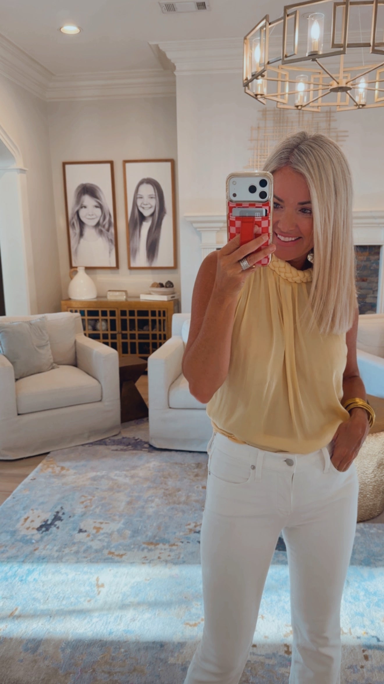 Braid Detail Top