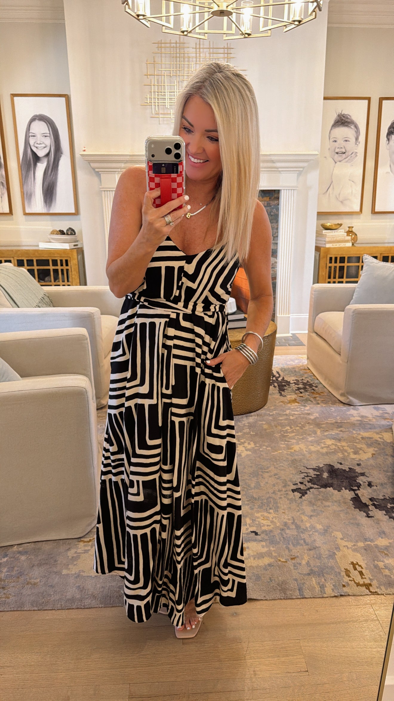Runaway Extra Flared Maxi Dress