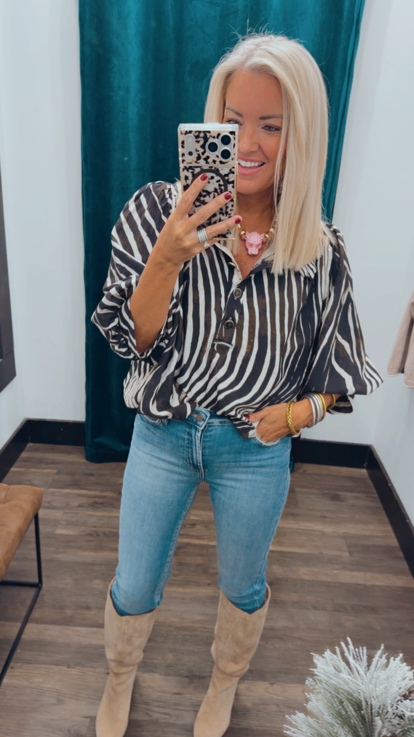 Wild Elegance Blouse