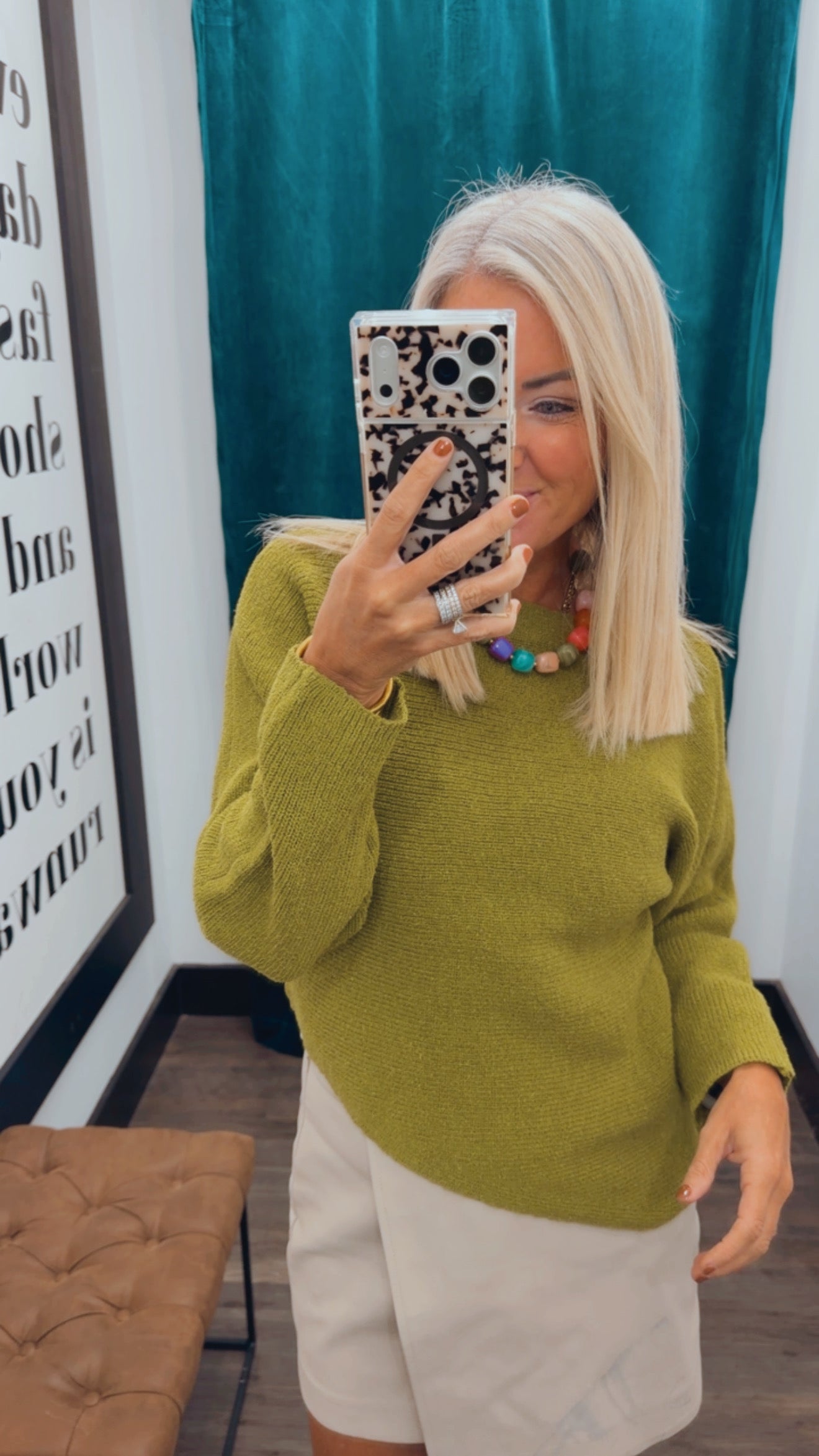 Sleek Asymmetrical Knit Top