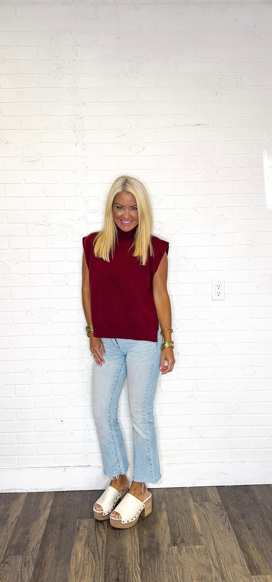 Mock Neck Sweater