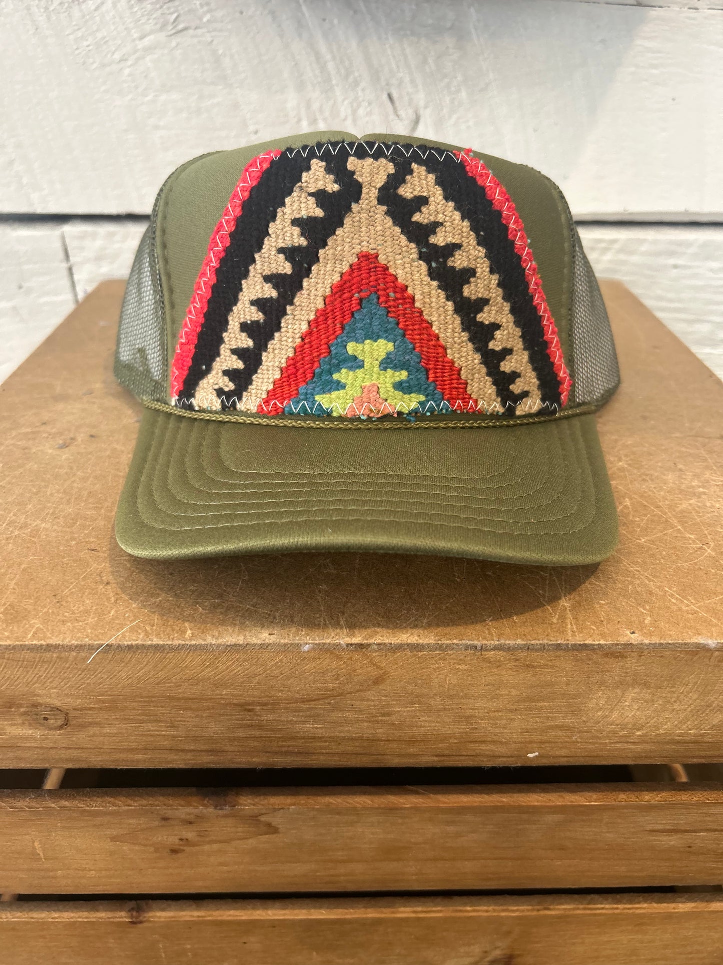 Turkish kilim patch Hat