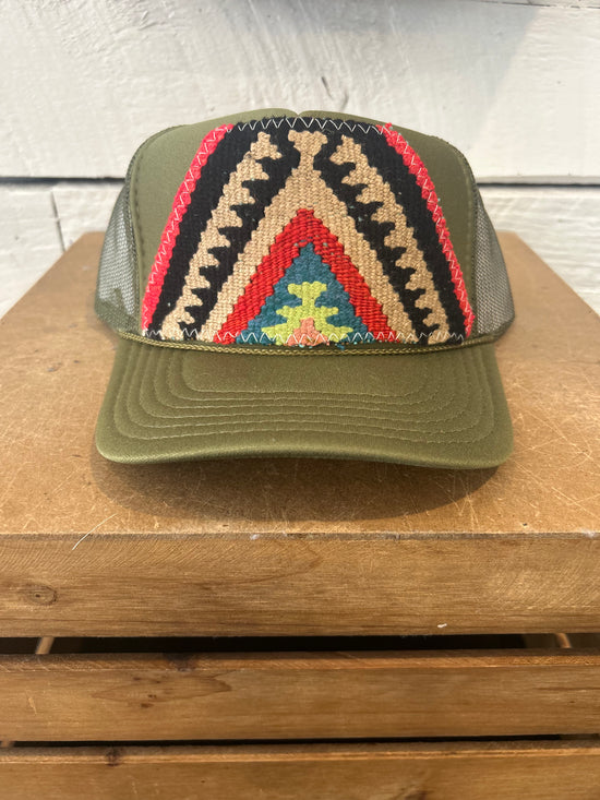 Turkish kilim patch Hat
