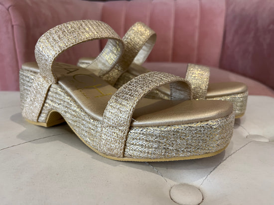 Matisse Sable Gold Sandal