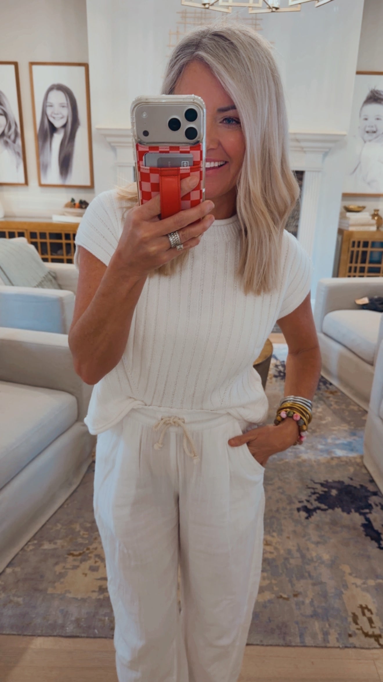 Round Neck Sweater Top