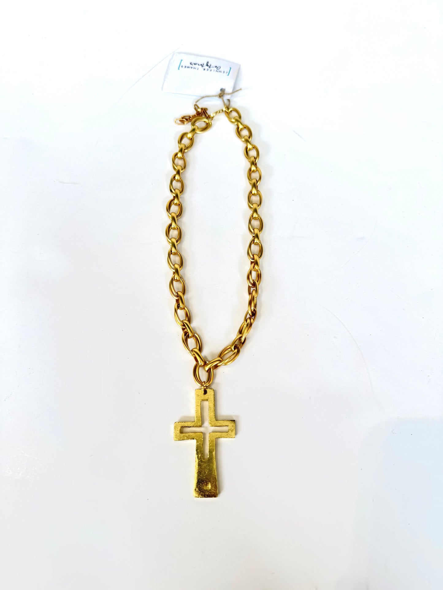 Chunky Cross Necklace