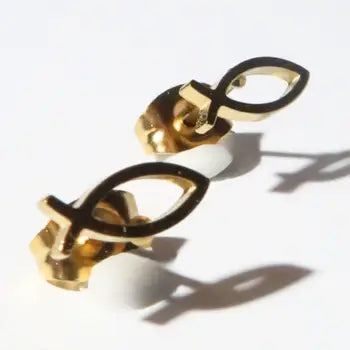 Jesus Fish Earrings